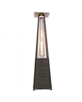 Уличный газовый обогреватель Ställeh Pyramid x 4 Rattan Brown